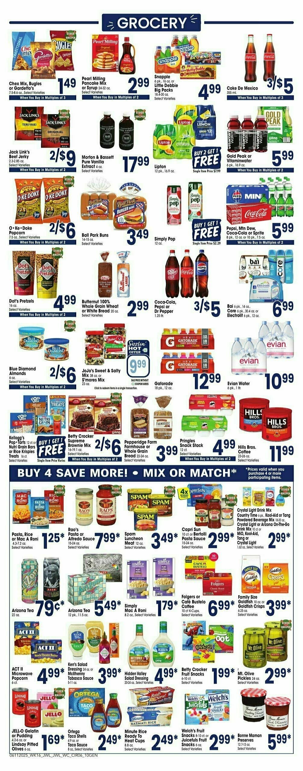 Jewel Osco Weekly Ad from June 11