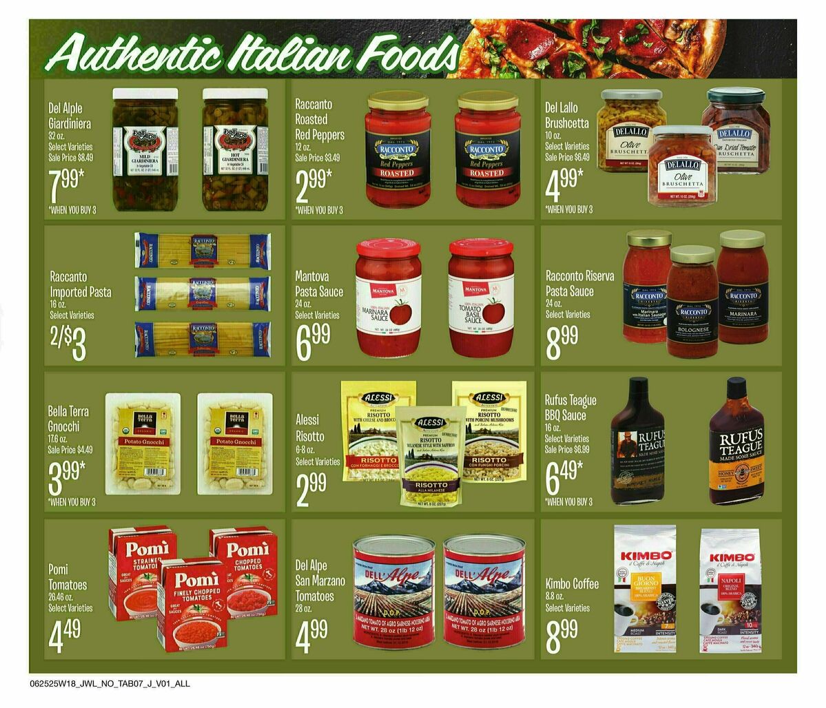 Jewel Osco Organics Guide Weekly Ad from June 25