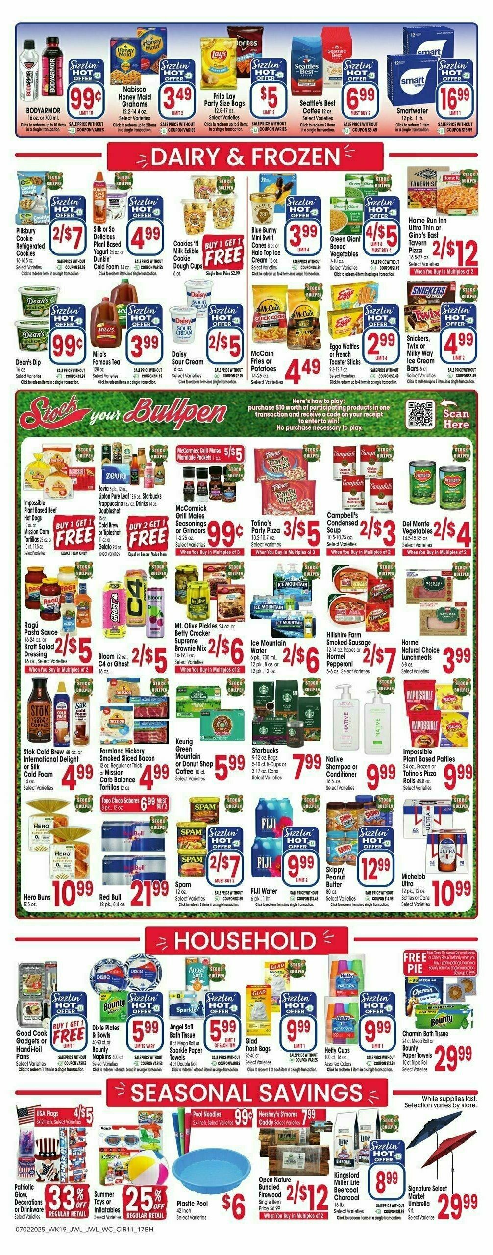 Jewel Osco Weekly Ad from July 2
