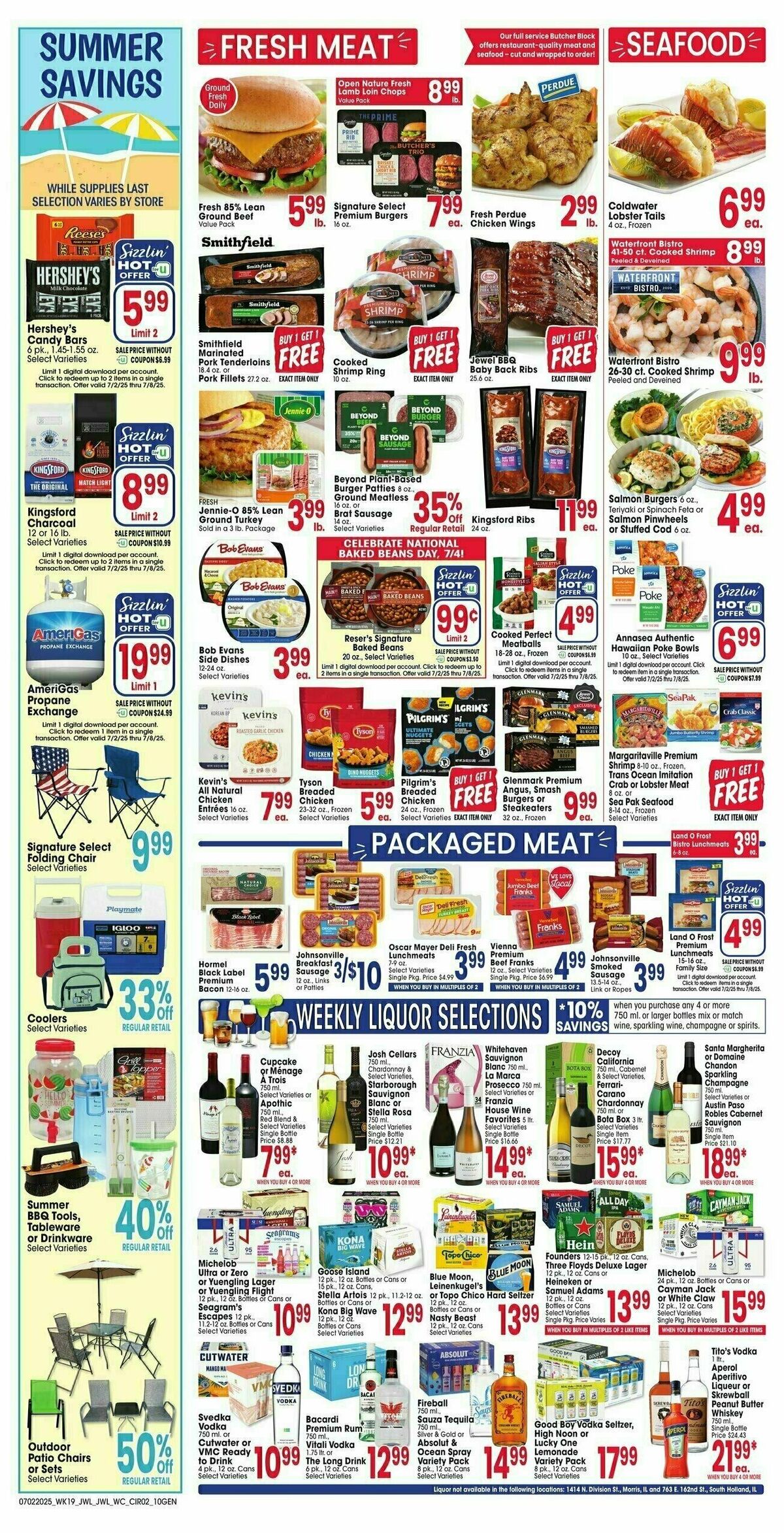 Jewel Osco Weekly Ad from July 2