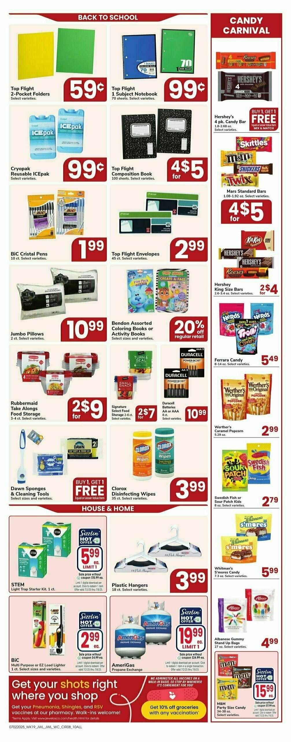 Jewel Osco Weekly Ad from July 2