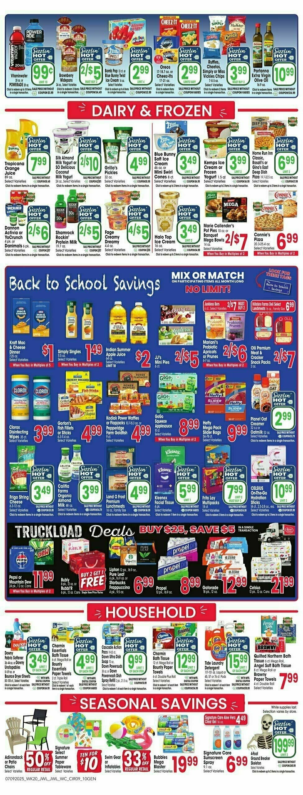 Jewel Osco Weekly Ad from July 9