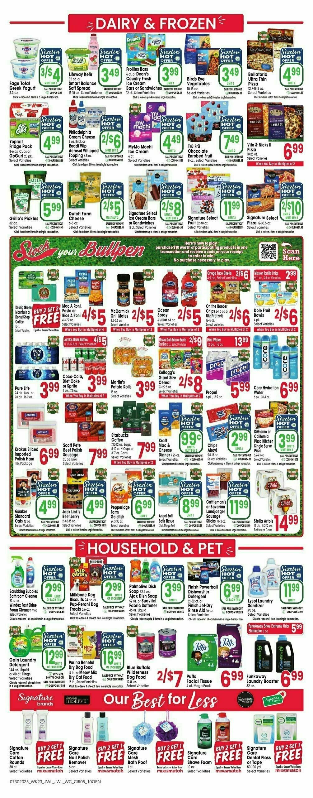 Jewel Osco Weekly Ad from July 30