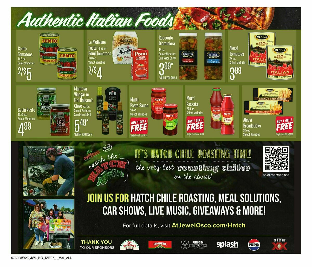 Jewel Osco Organics Guide Weekly Ad from July 30