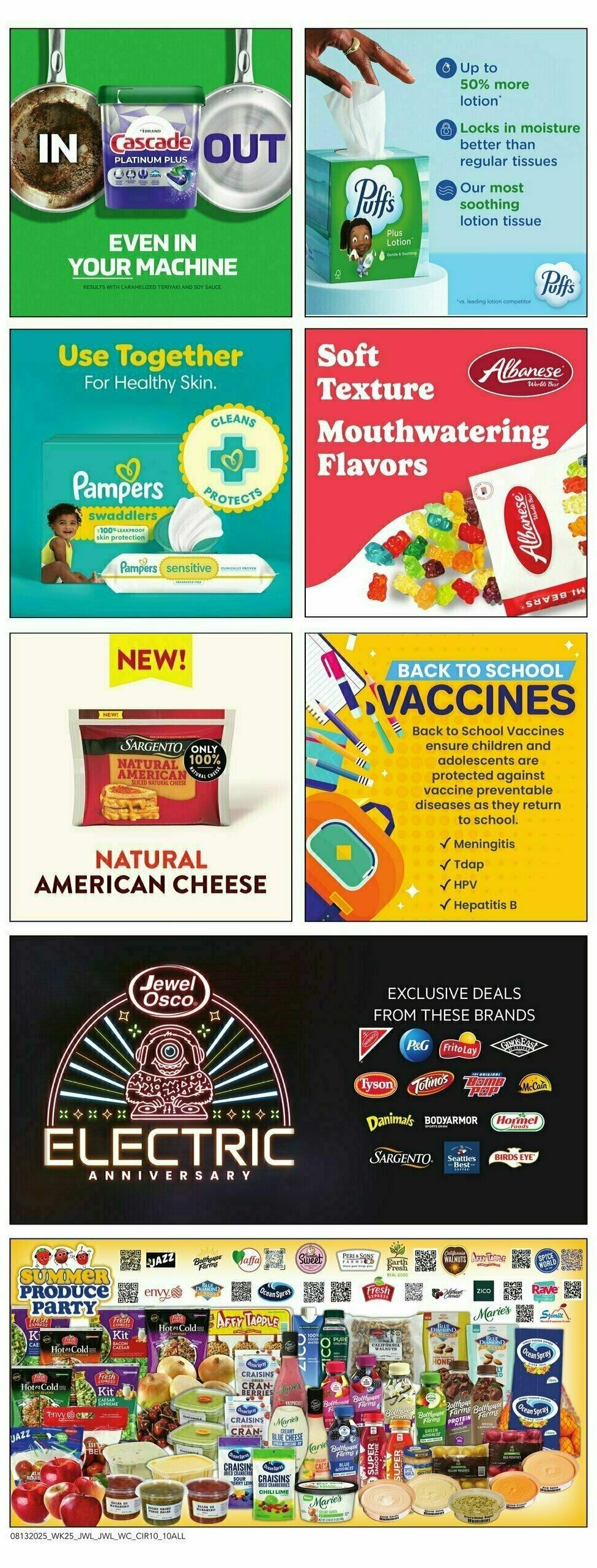 Jewel Osco Weekly Ad from August 13