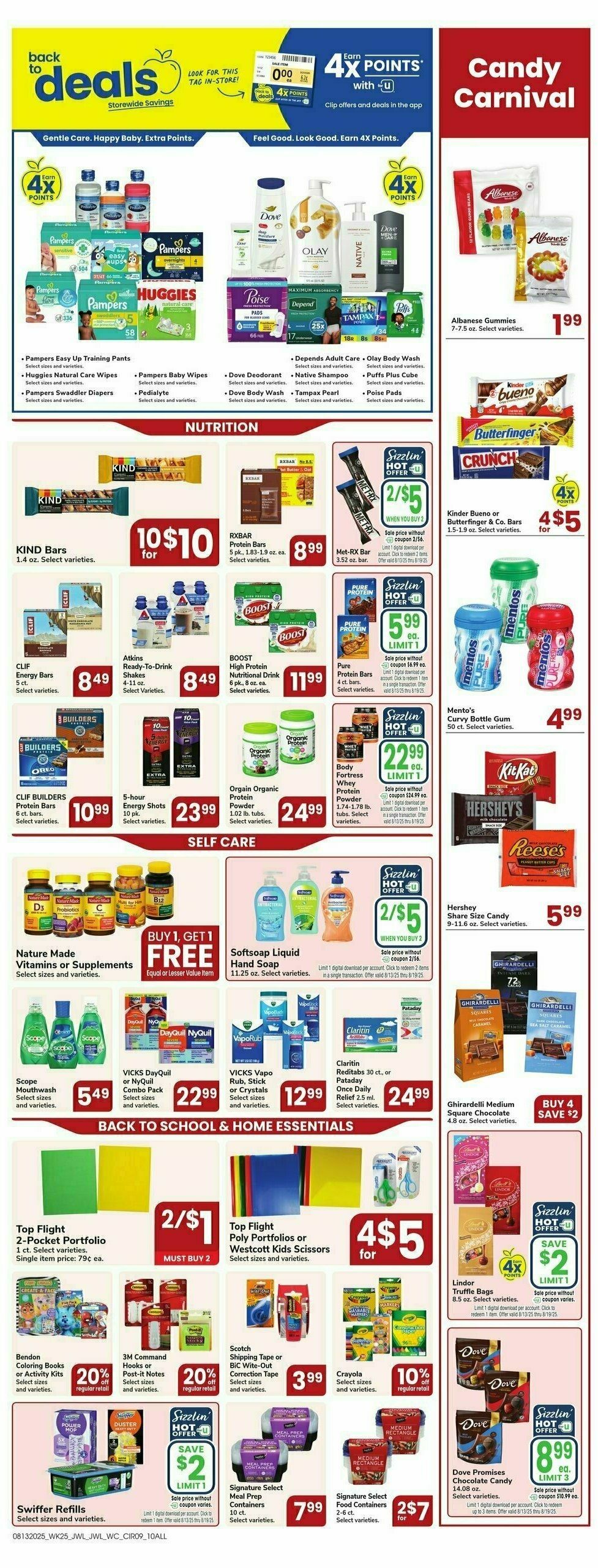 Jewel Osco Weekly Ad from August 13