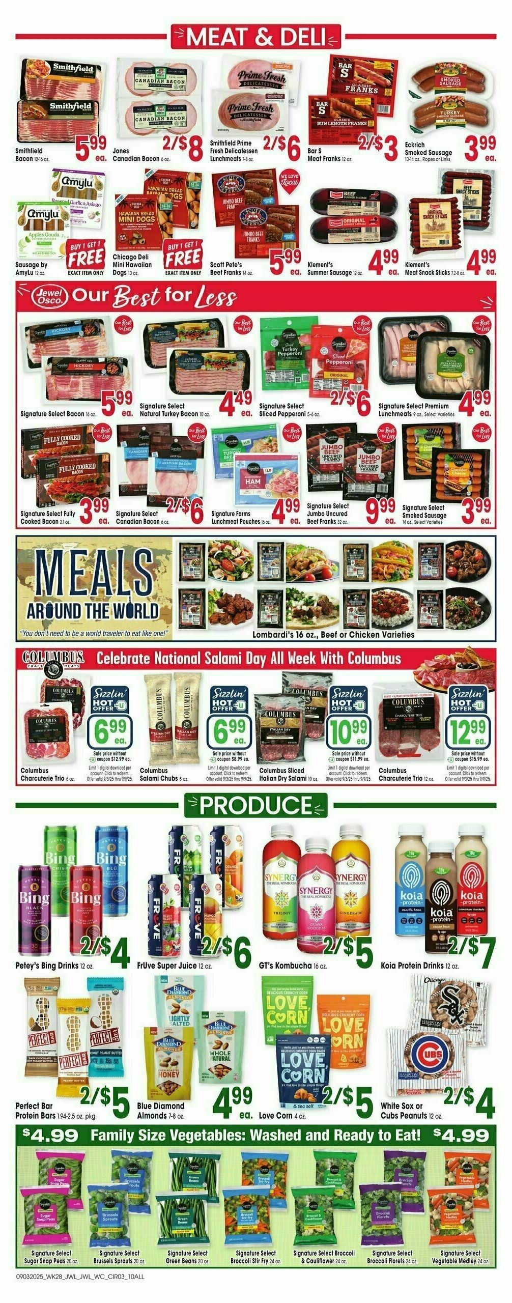 Jewel Osco Weekly Ad from September 3