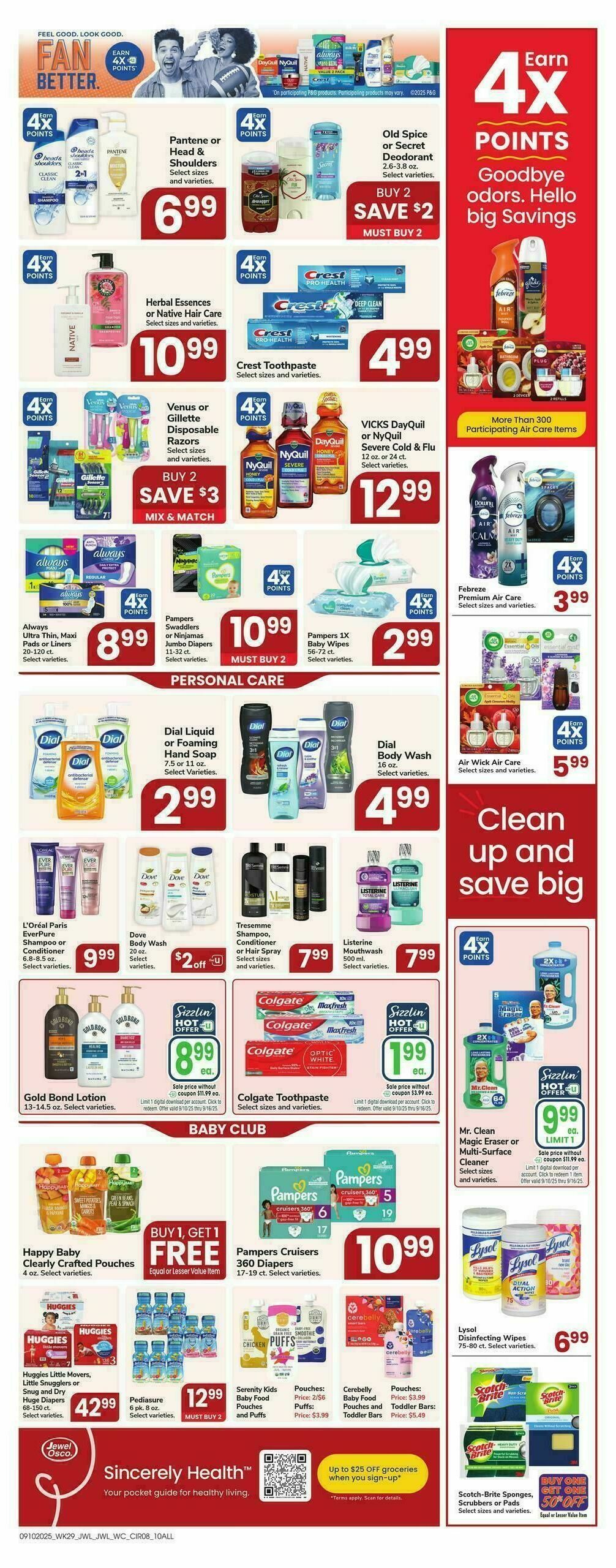 Jewel Osco Weekly Ad from September 10