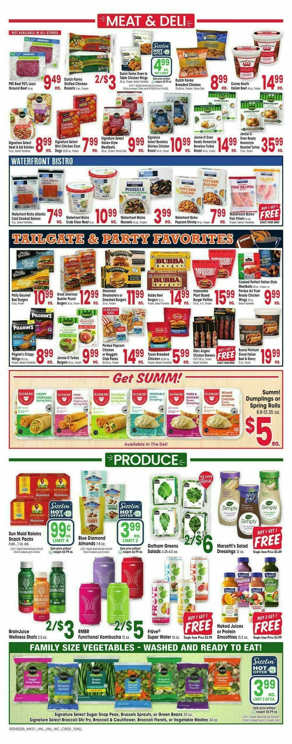 Jewel Osco Weekly Ad from September 24