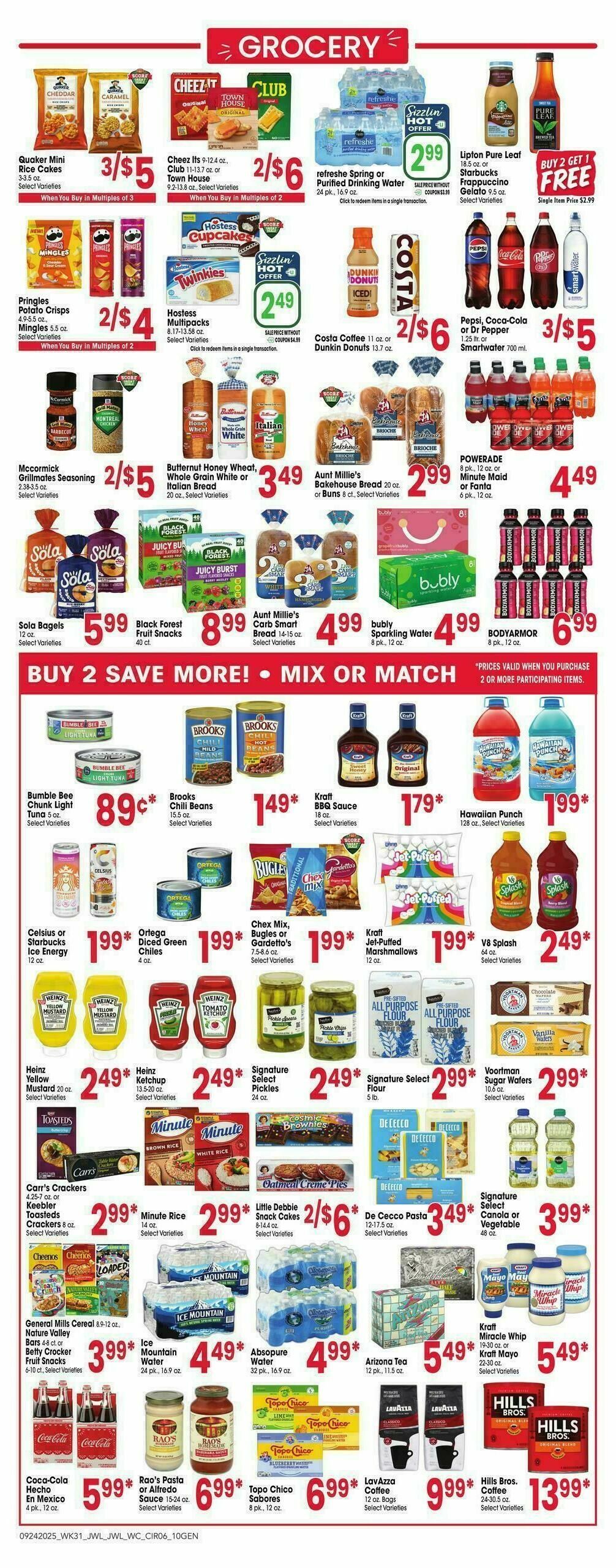 Jewel Osco Weekly Ad from September 24