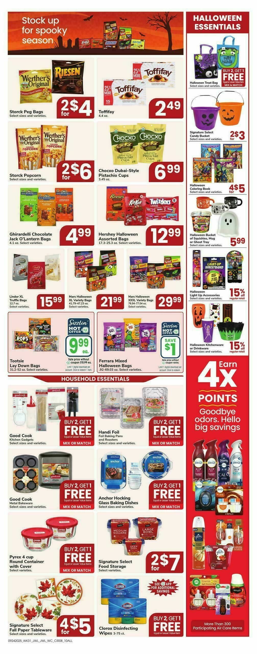 Jewel Osco Weekly Ad from September 24