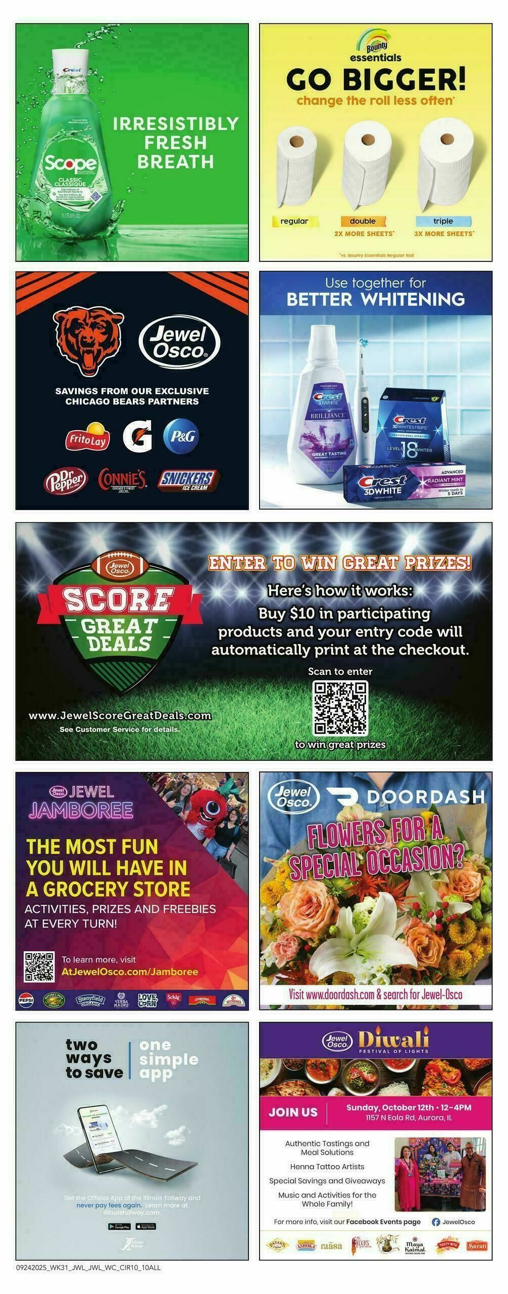 Jewel Osco Weekly Ad from September 24
