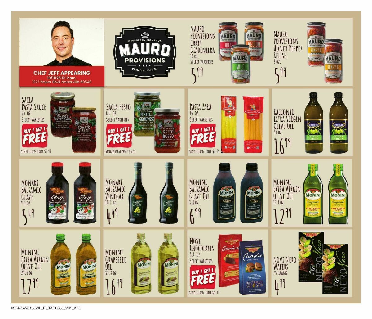 Jewel Osco Specialty Publication Weekly Ad from September 24
