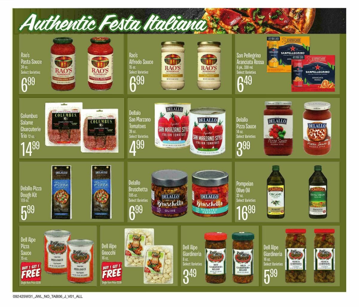 Jewel Osco Organics Guide Weekly Ad from September 24