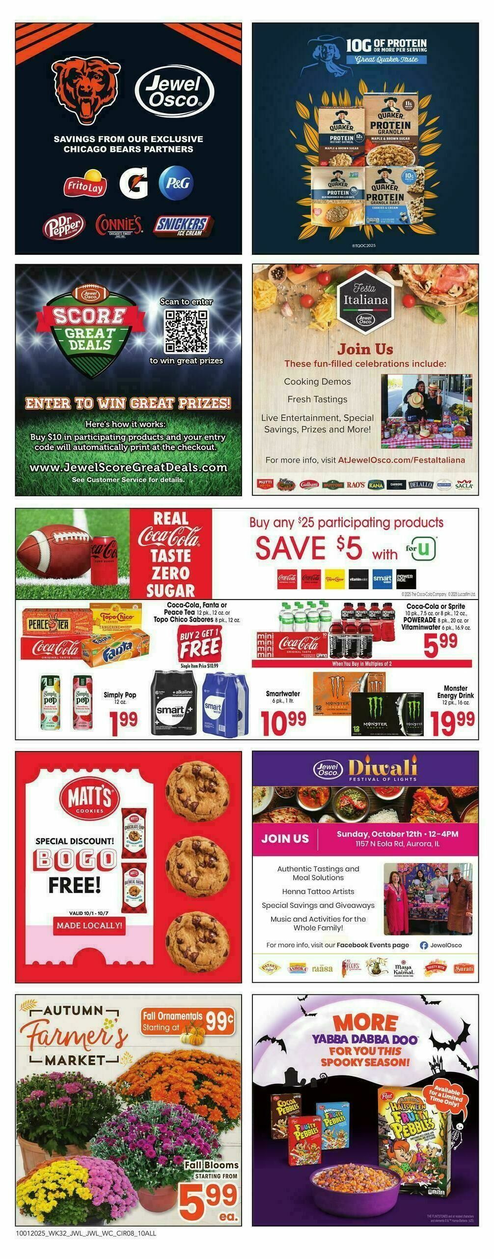 Jewel Osco Weekly Ad from October 1