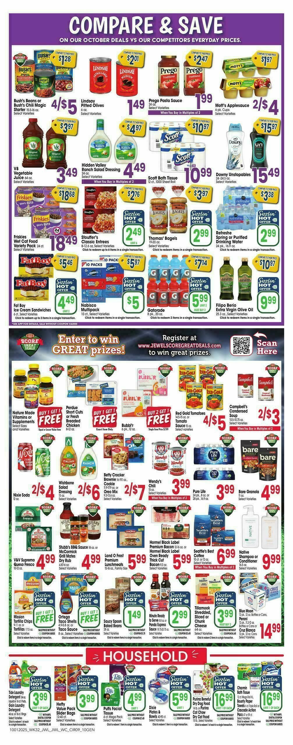 Jewel Osco Weekly Ad from October 1