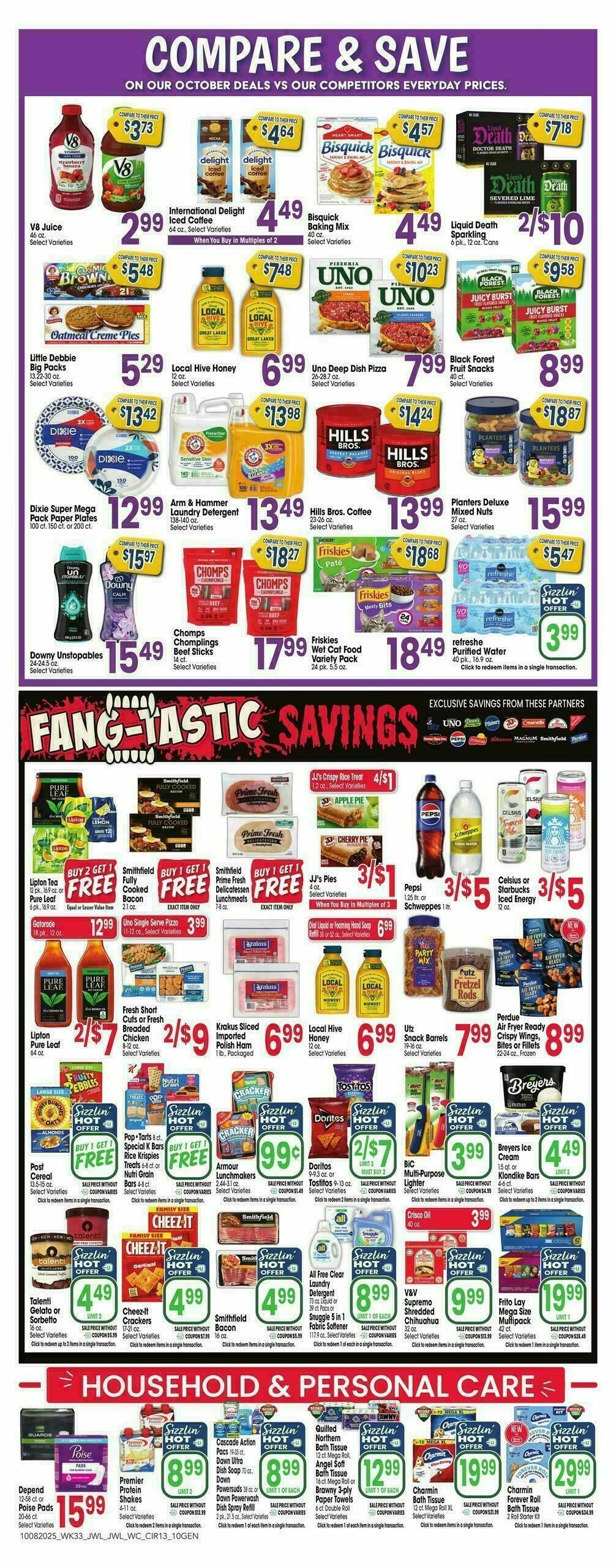 Jewel Osco Weekly Ad from October 8