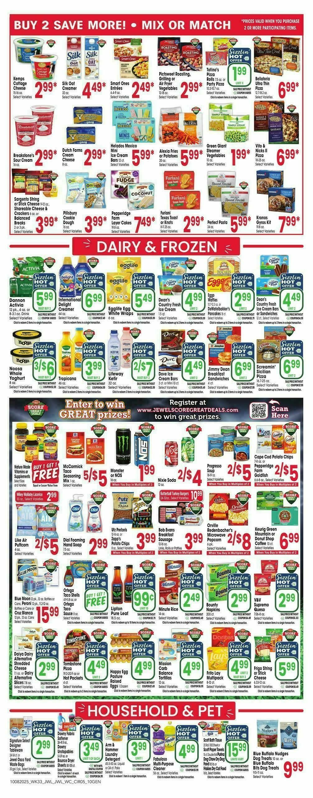 Jewel Osco Weekly Ad from October 8