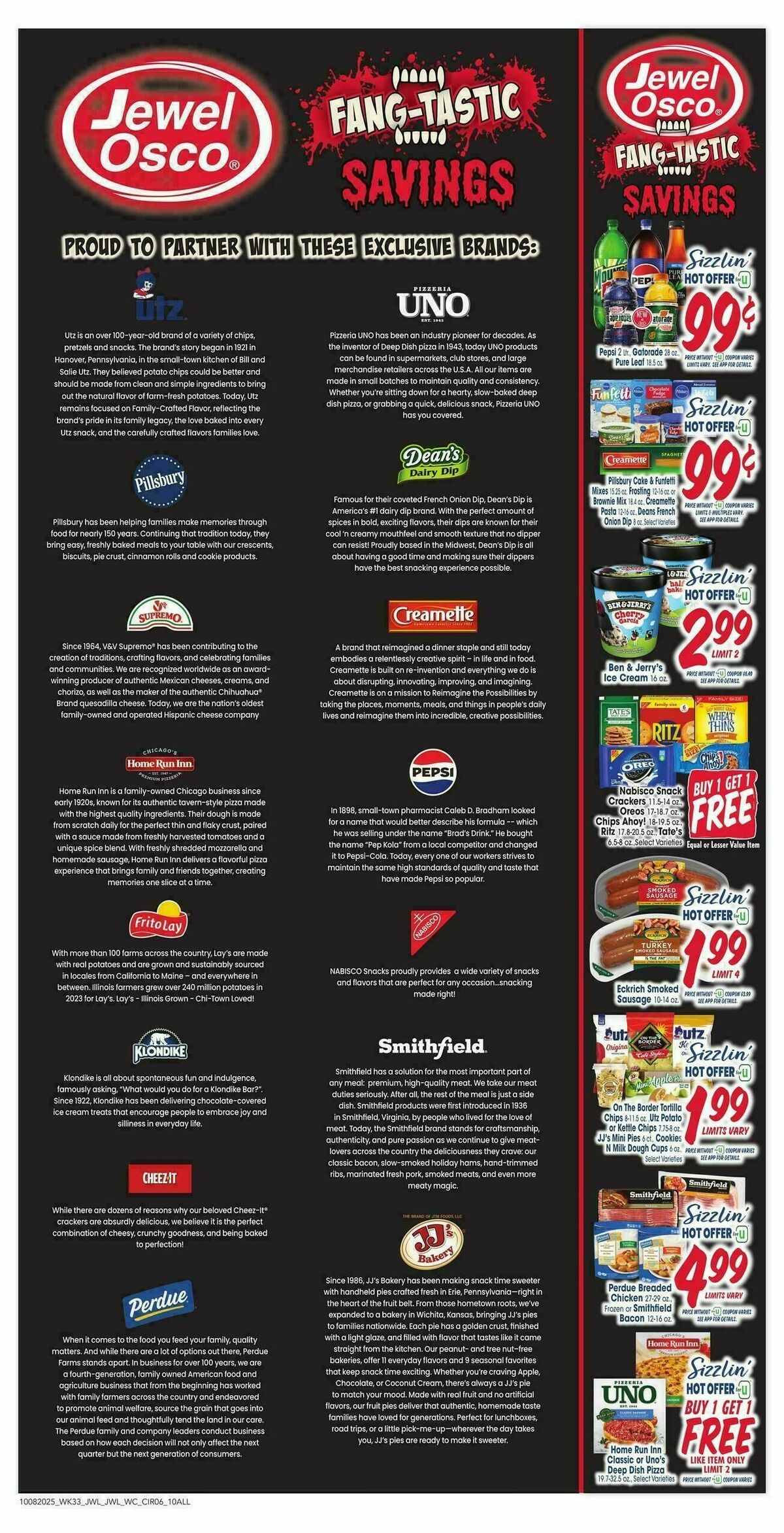 Jewel Osco Weekly Ad from October 8