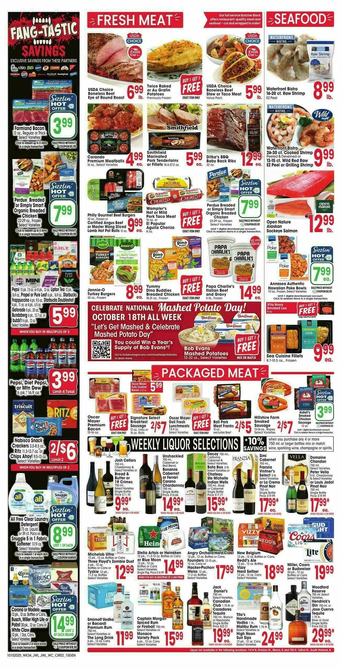 Jewel Osco Weekly Ad from October 15