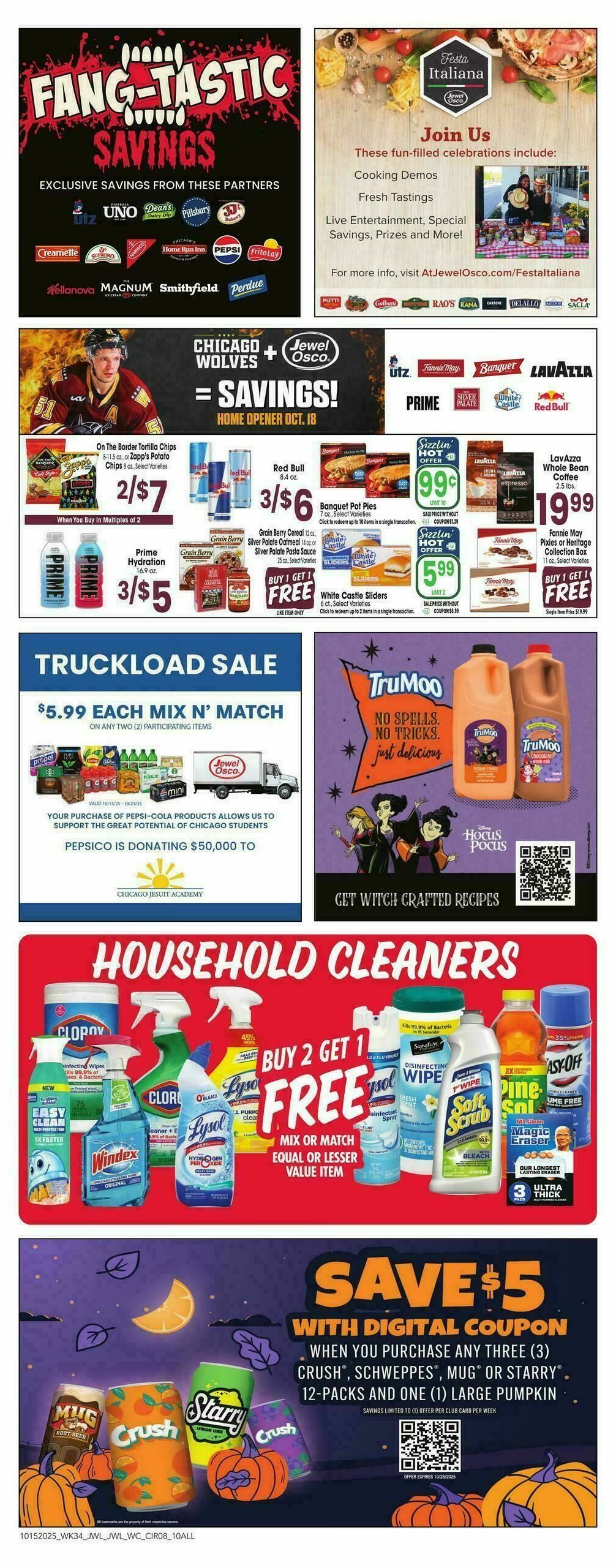 Jewel Osco Weekly Ad from October 15