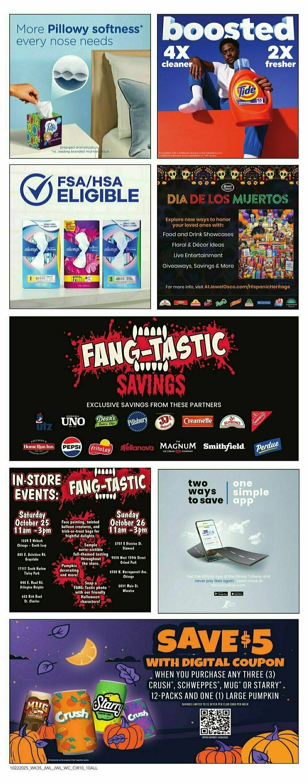 Jewel Osco Weekly Ad from October 22