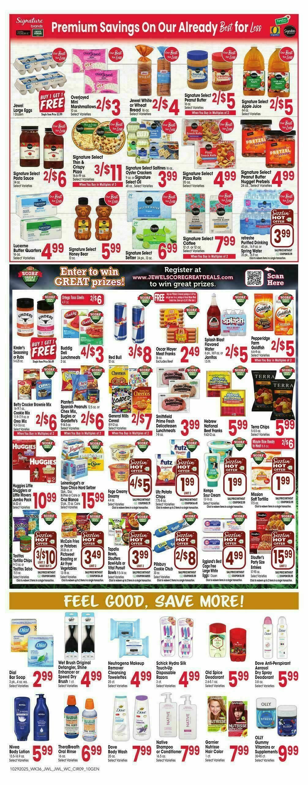 Jewel Osco Weekly Ad from October 29