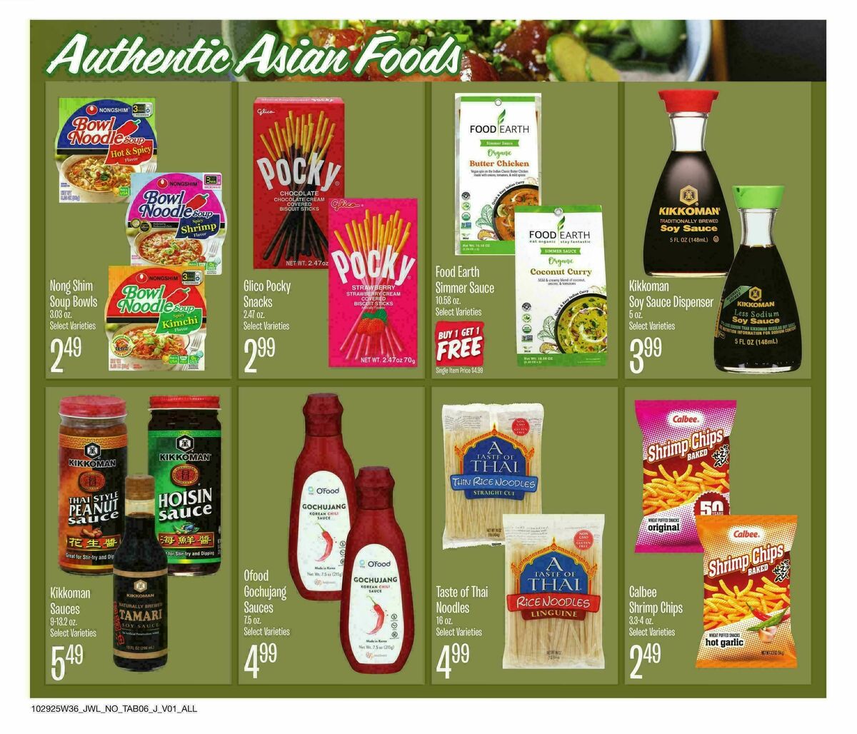 Jewel Osco Organics Guide Weekly Ad from October 29