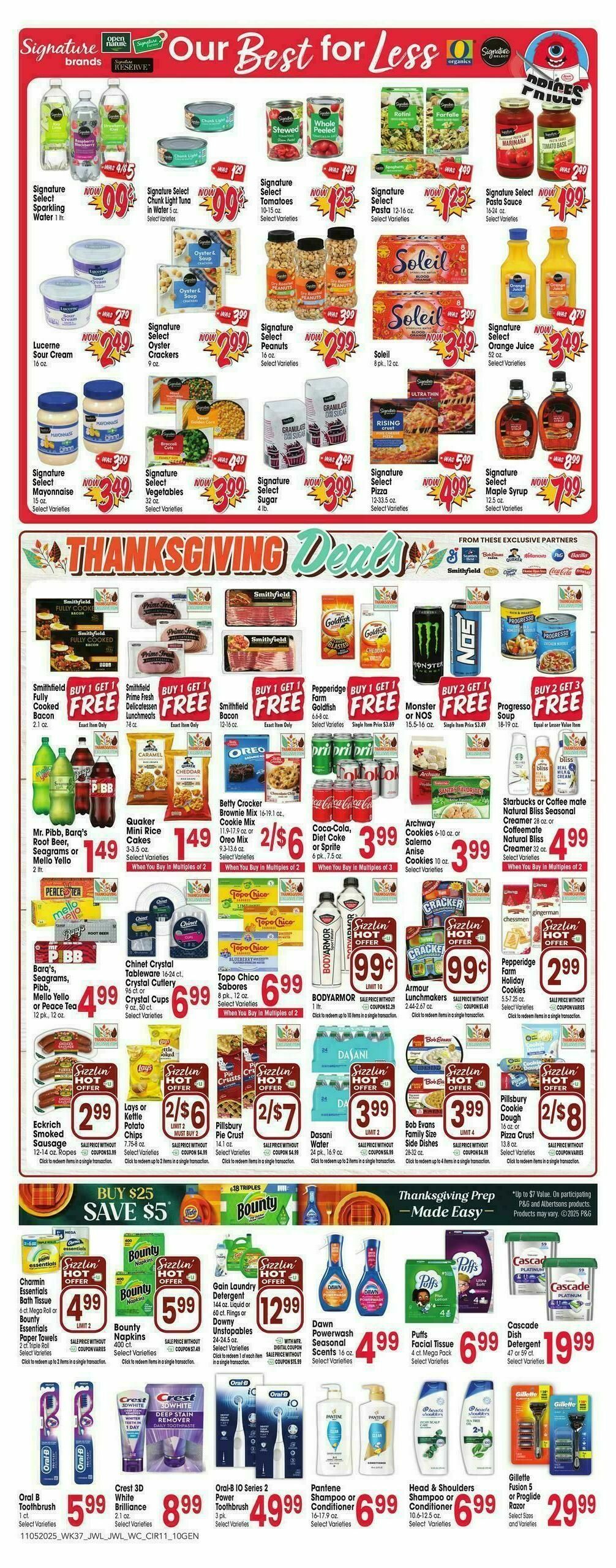 Jewel Osco Weekly Ad from November 5