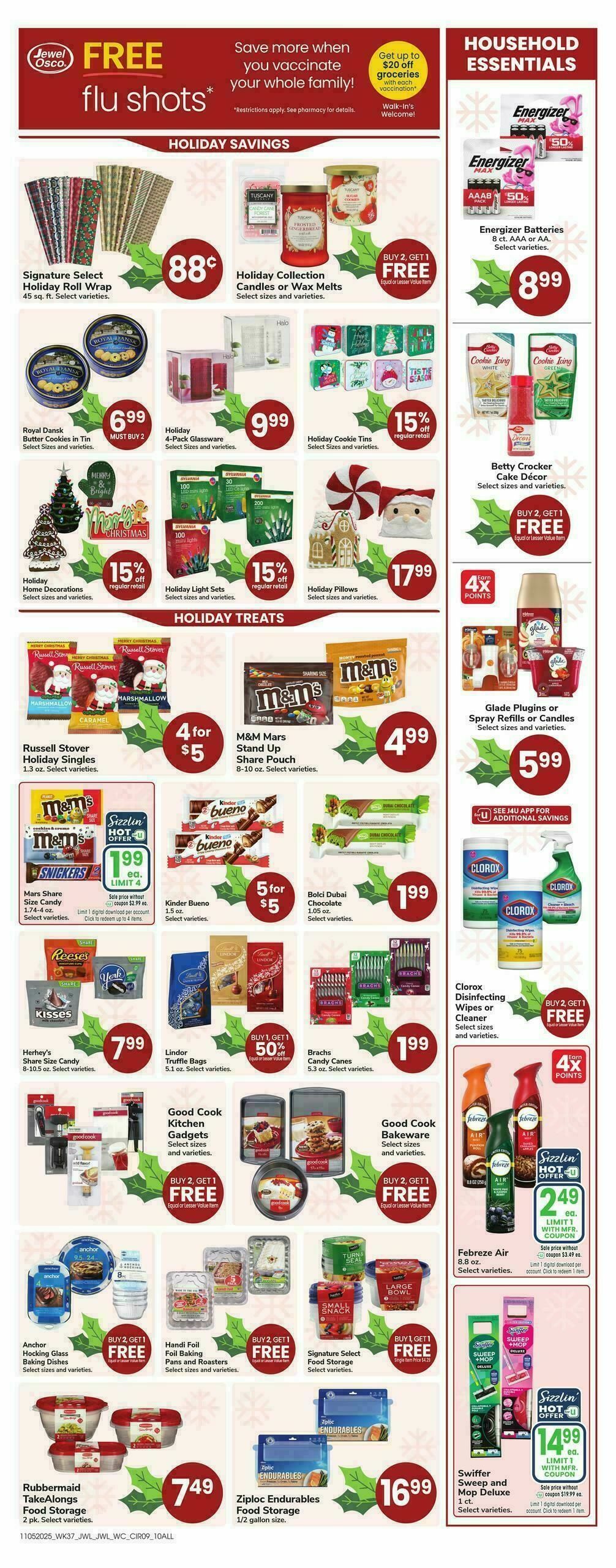 Jewel Osco Weekly Ad from November 5