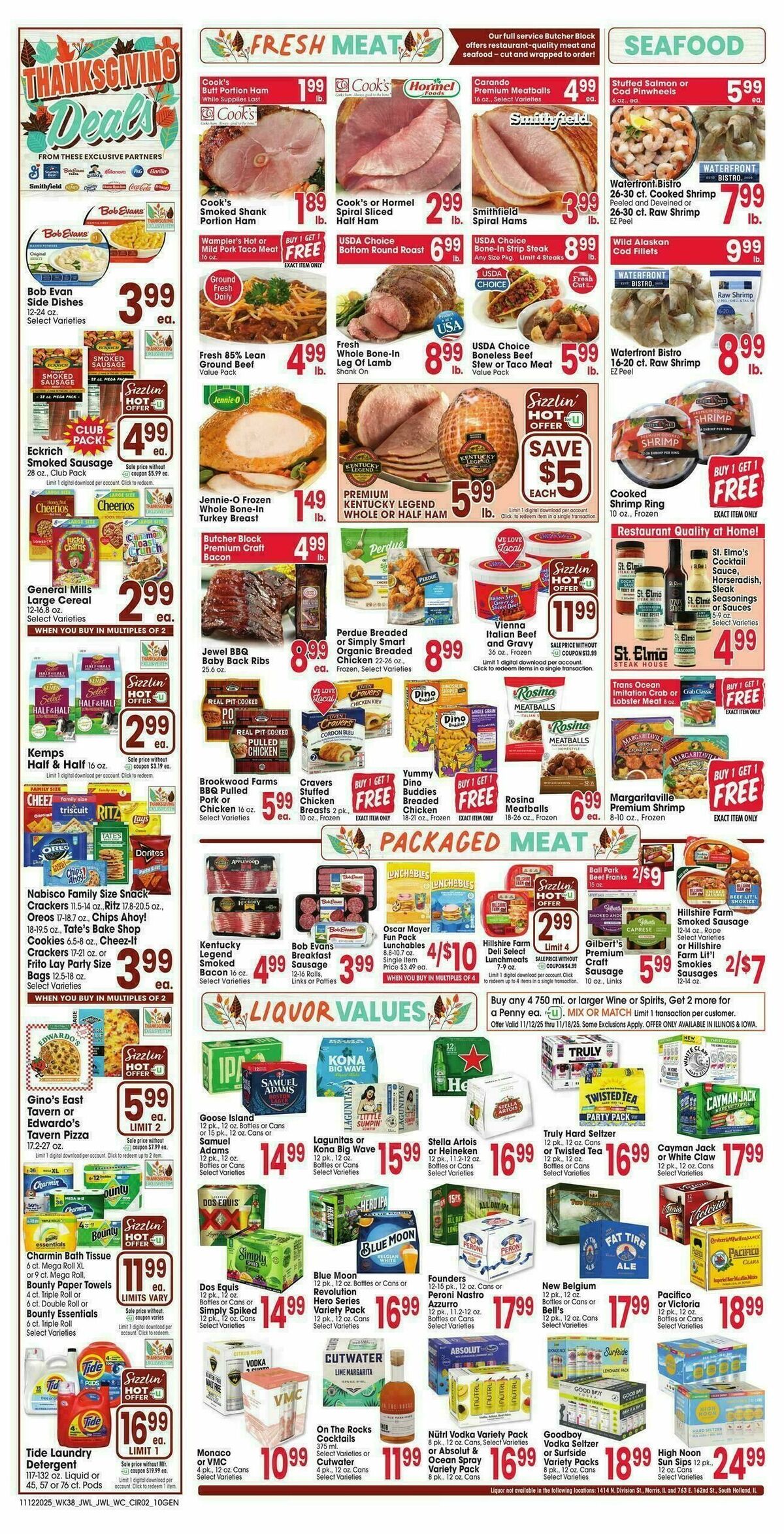 Jewel Osco Weekly Ad from November 12