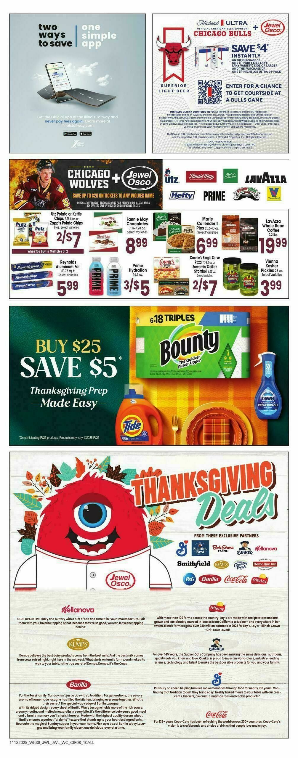 Jewel Osco Weekly Ad from November 12