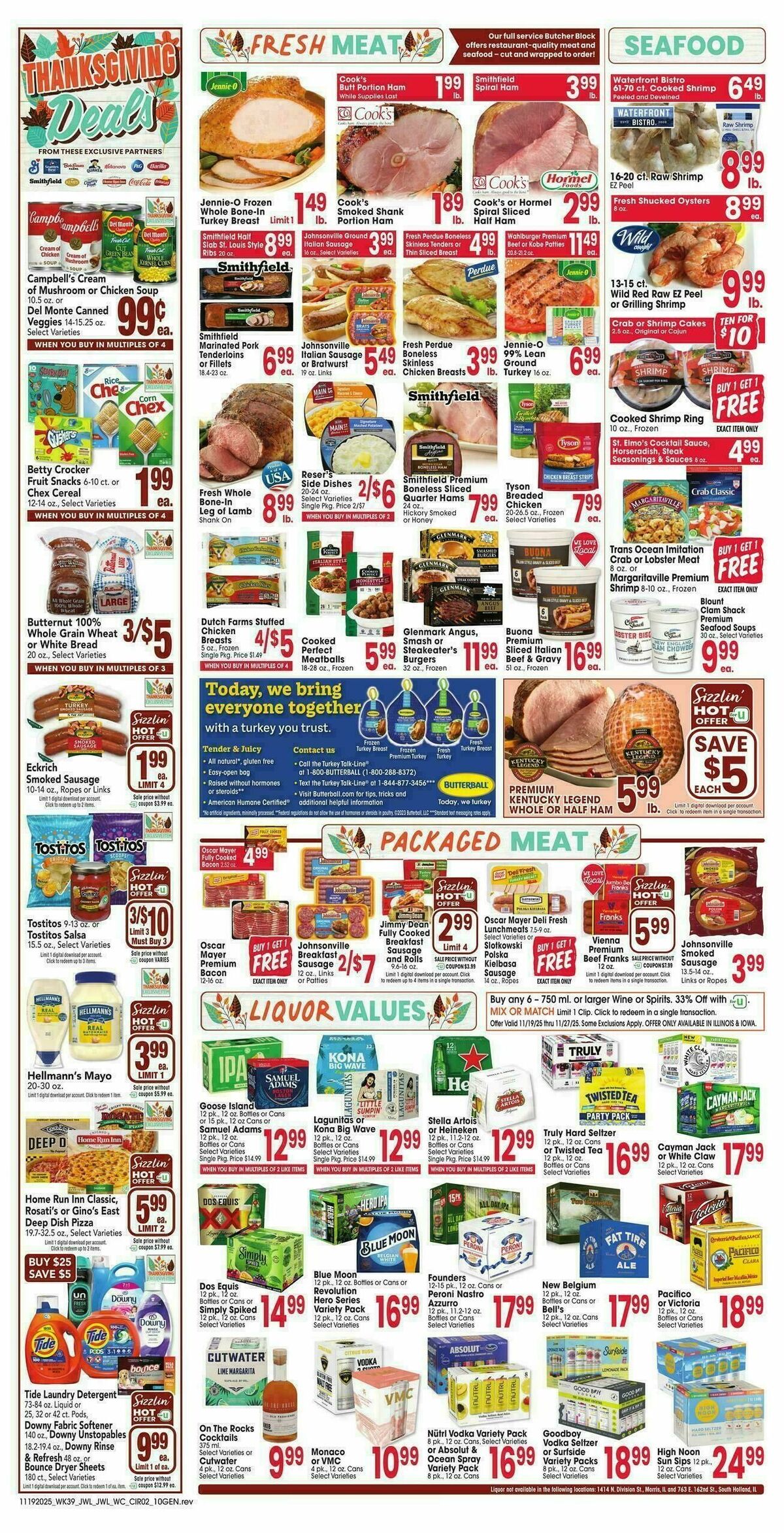 Jewel Osco Weekly Ad from November 19