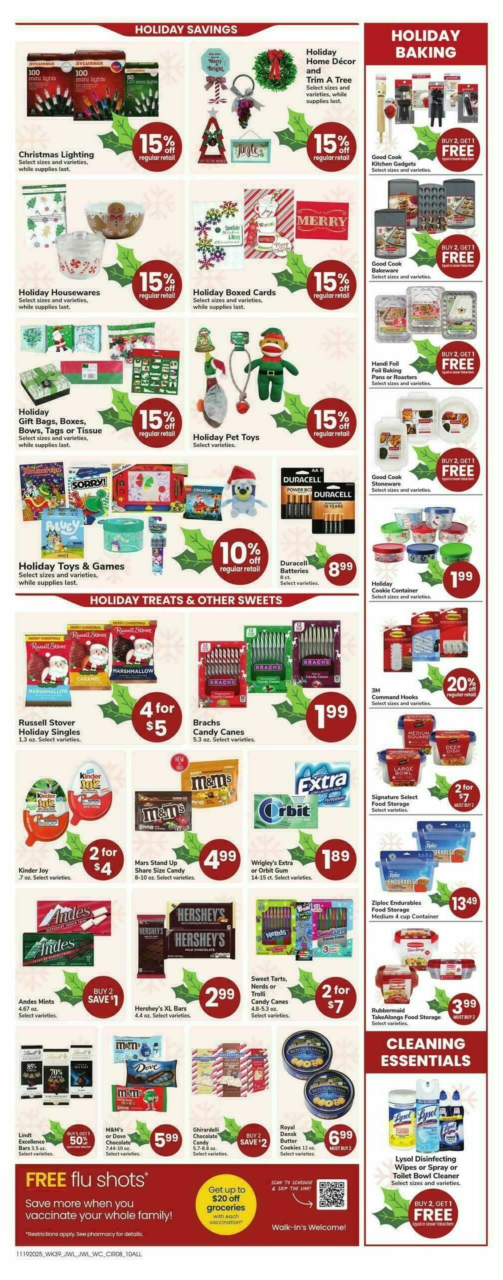 Jewel Osco Weekly Ad from November 19