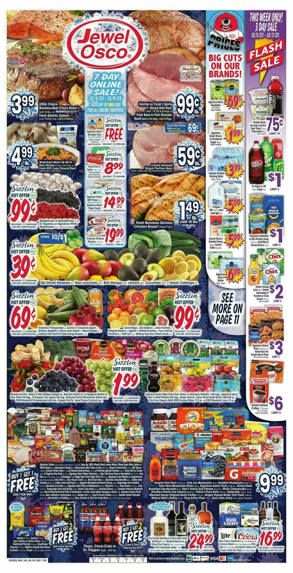 Jewel Osco Weekly Ad from December 3