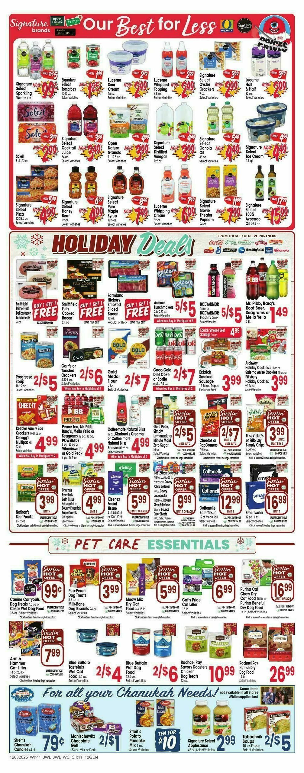 Jewel Osco Weekly Ad from December 3