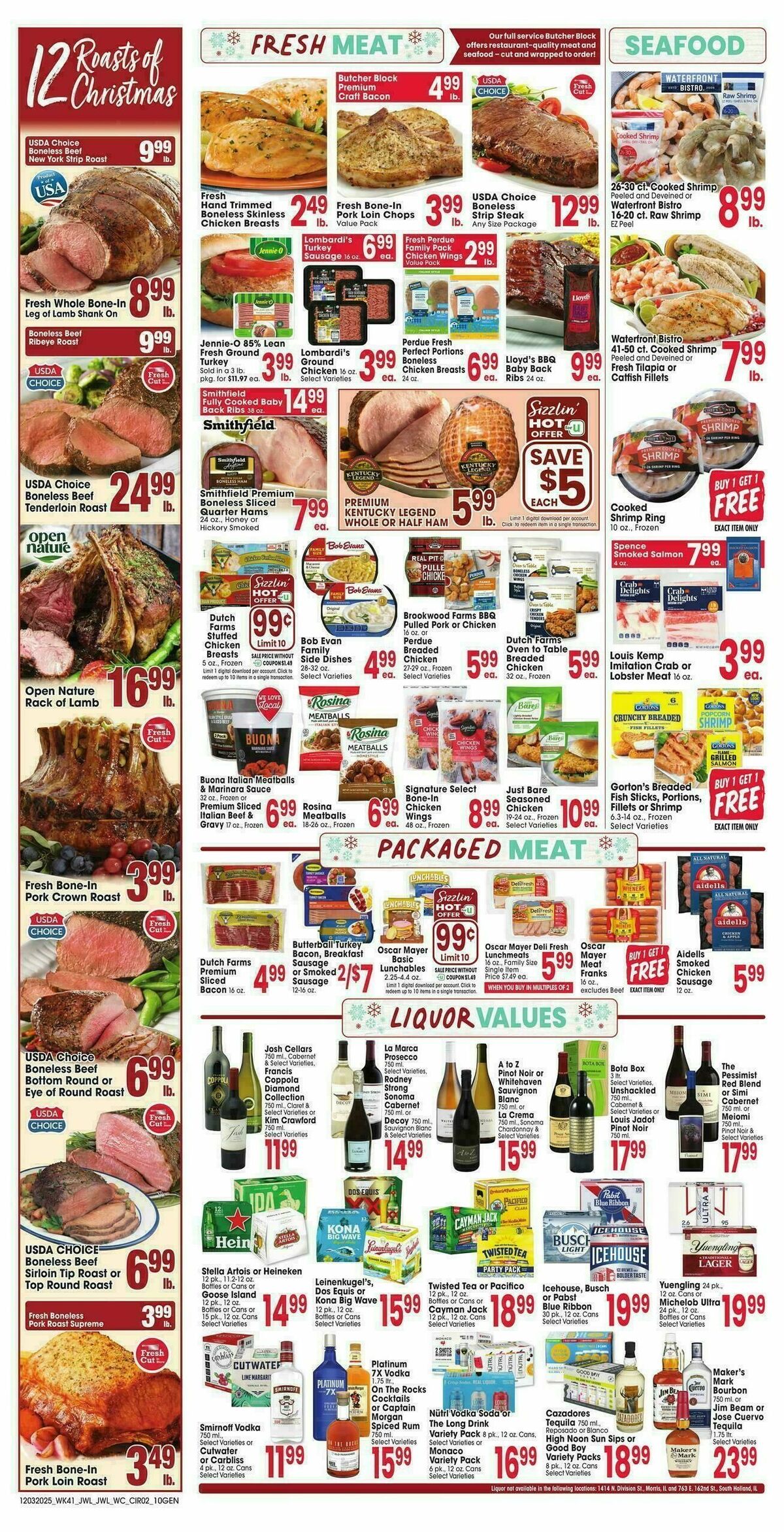Jewel Osco Weekly Ad from December 3