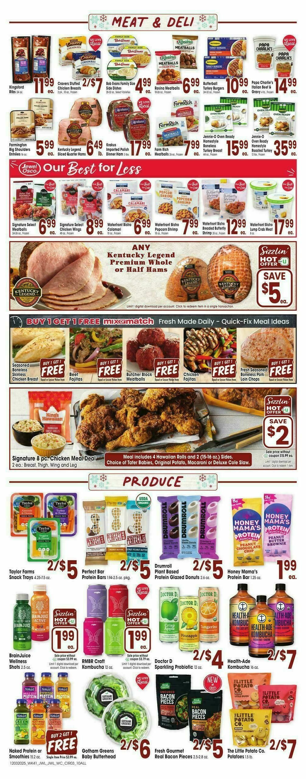Jewel Osco Weekly Ad from December 3