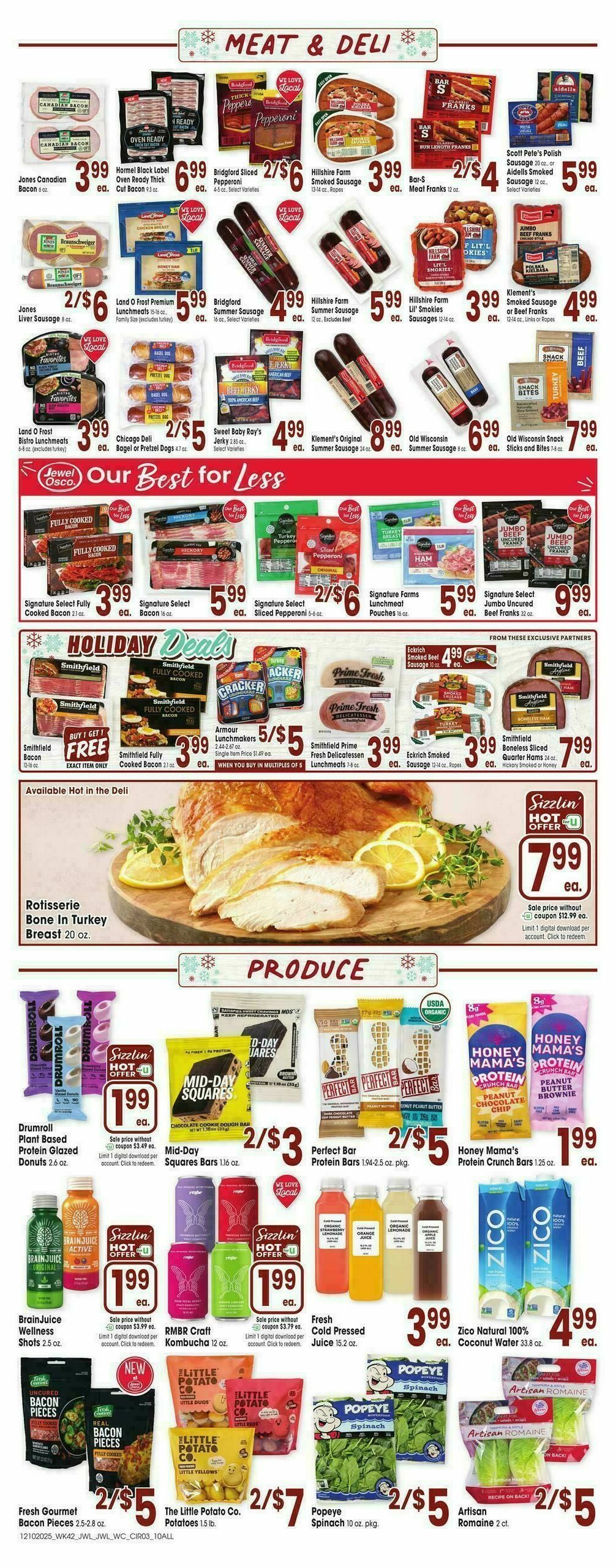 Jewel Osco Weekly Ad from December 10