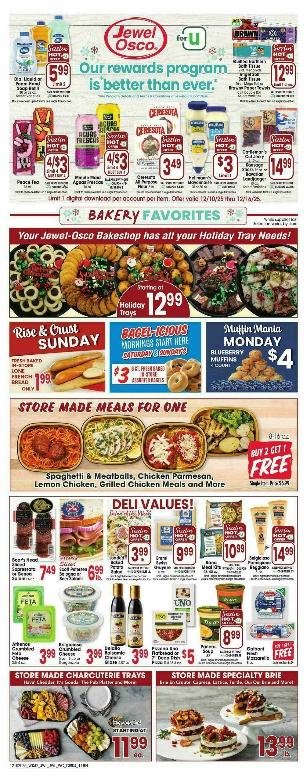 Jewel Osco Weekly Ad from December 10