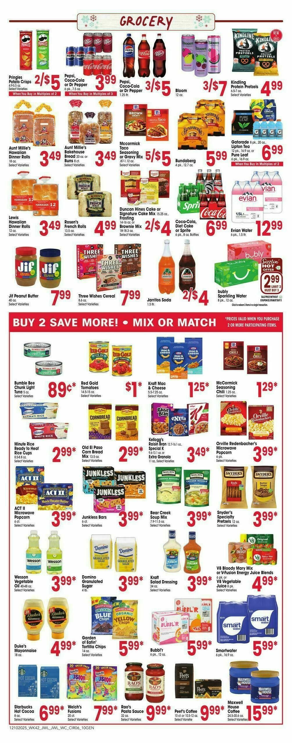 Jewel Osco Weekly Ad from December 10