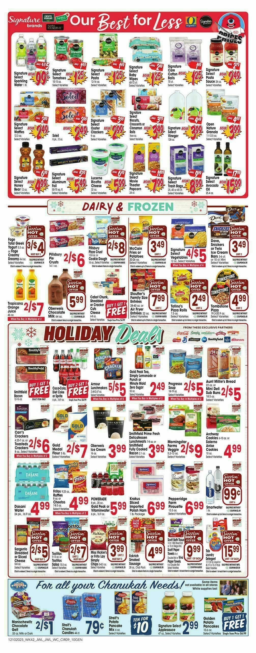 Jewel Osco Weekly Ad from December 10