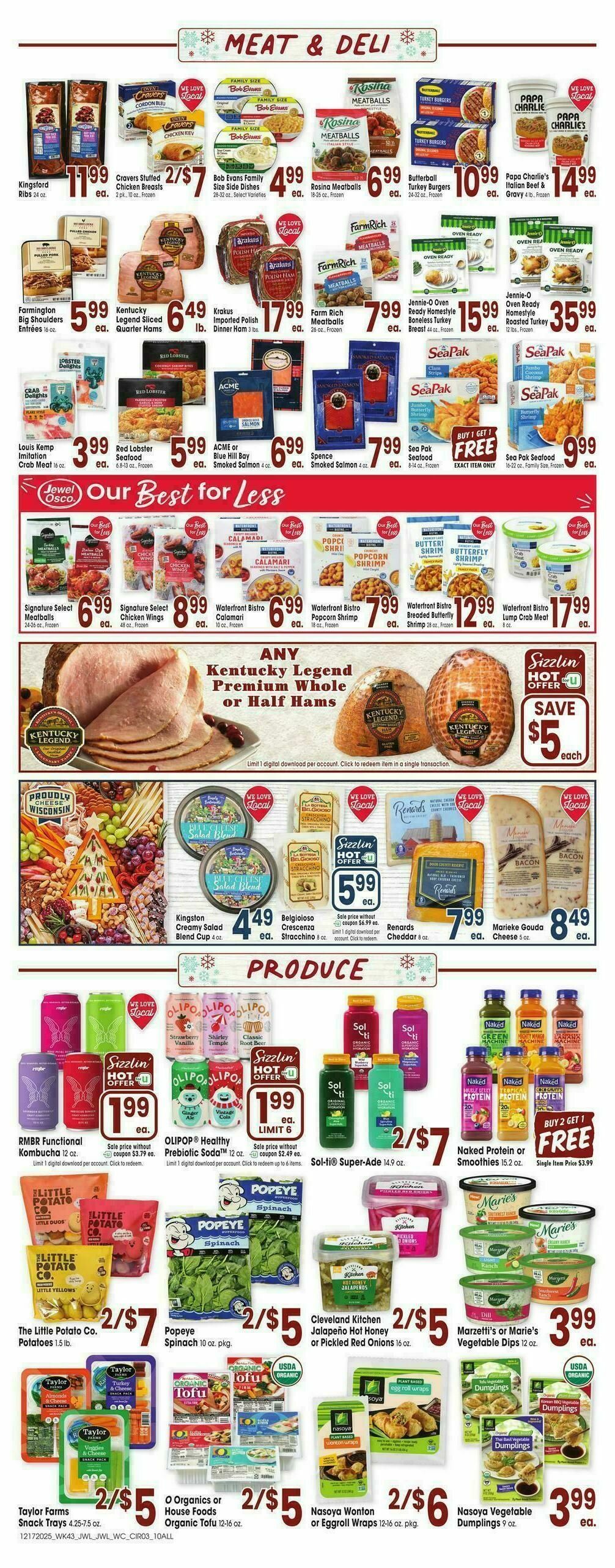 Jewel Osco Weekly Ad from December 17