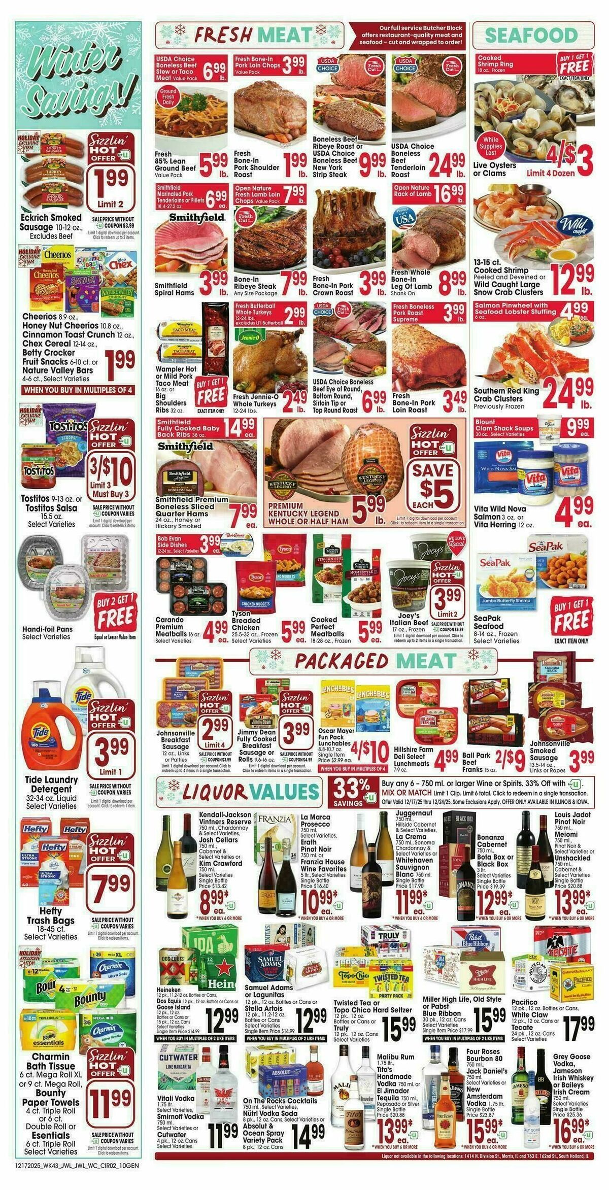 Jewel Osco Weekly Ad from December 17