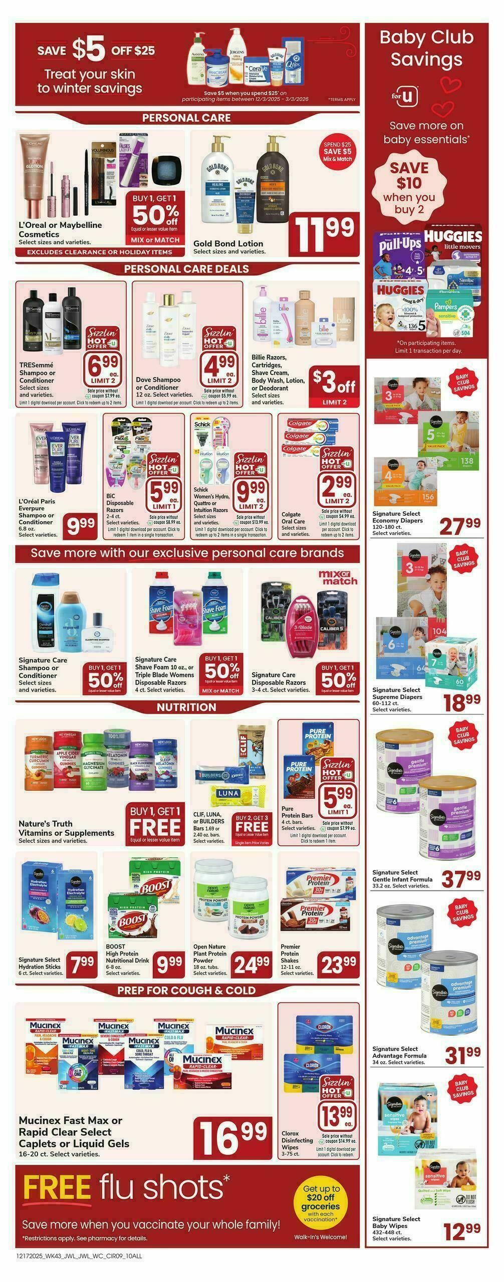 Jewel Osco Weekly Ad from December 17