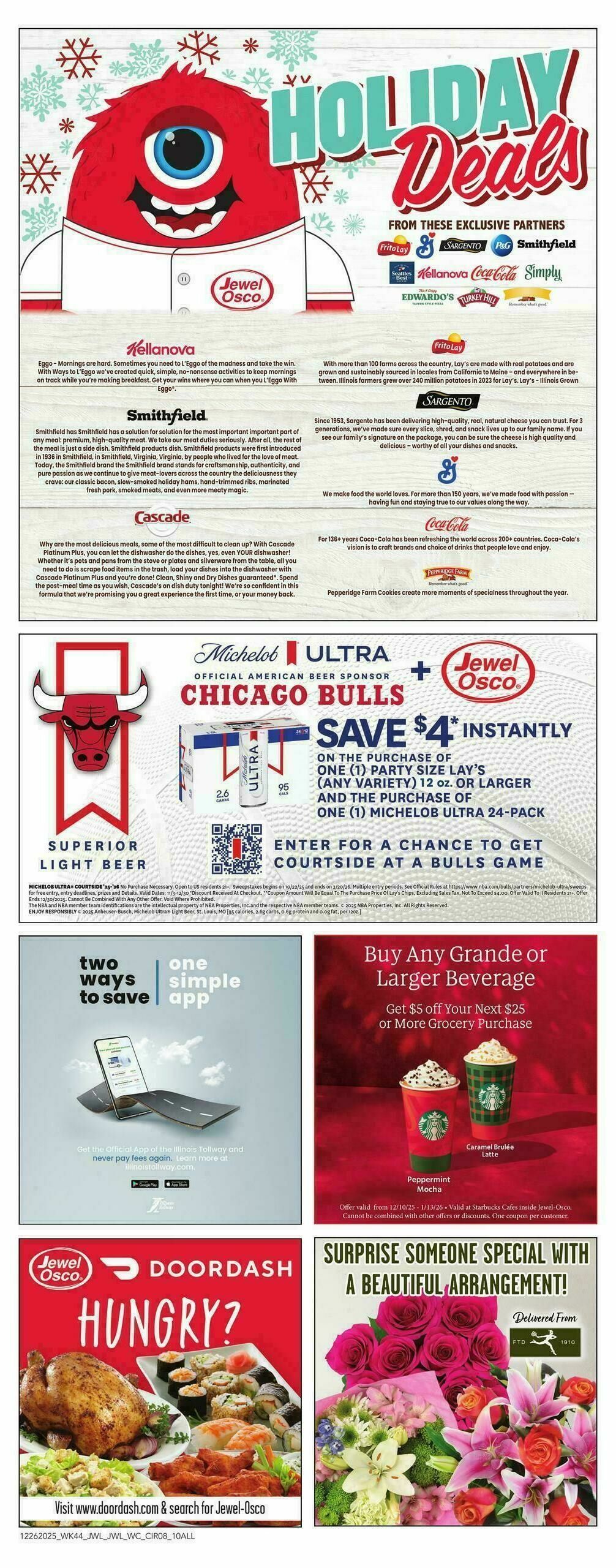 Jewel Osco Weekly Ad from December 26
