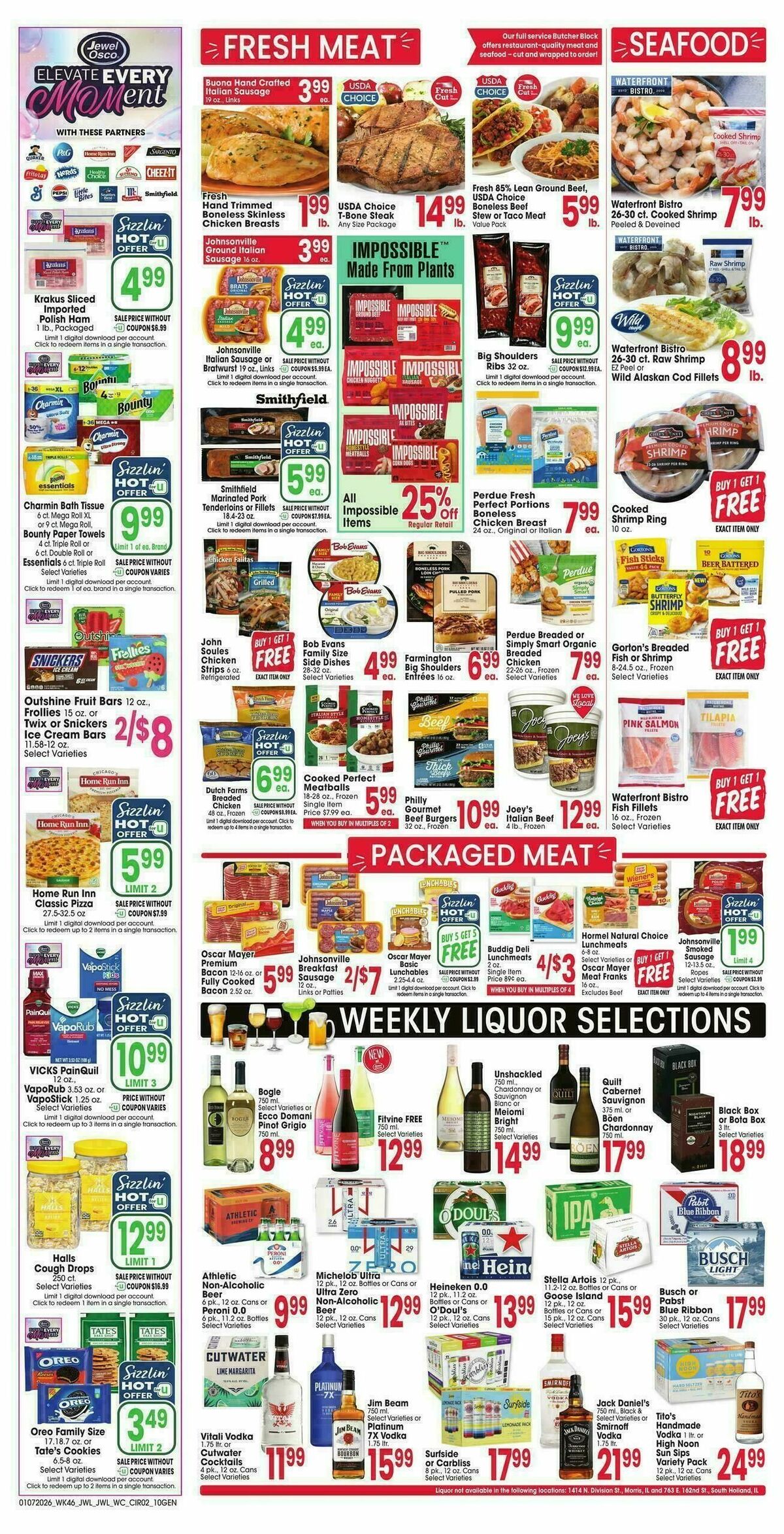 Jewel Osco Weekly Ad from January 7