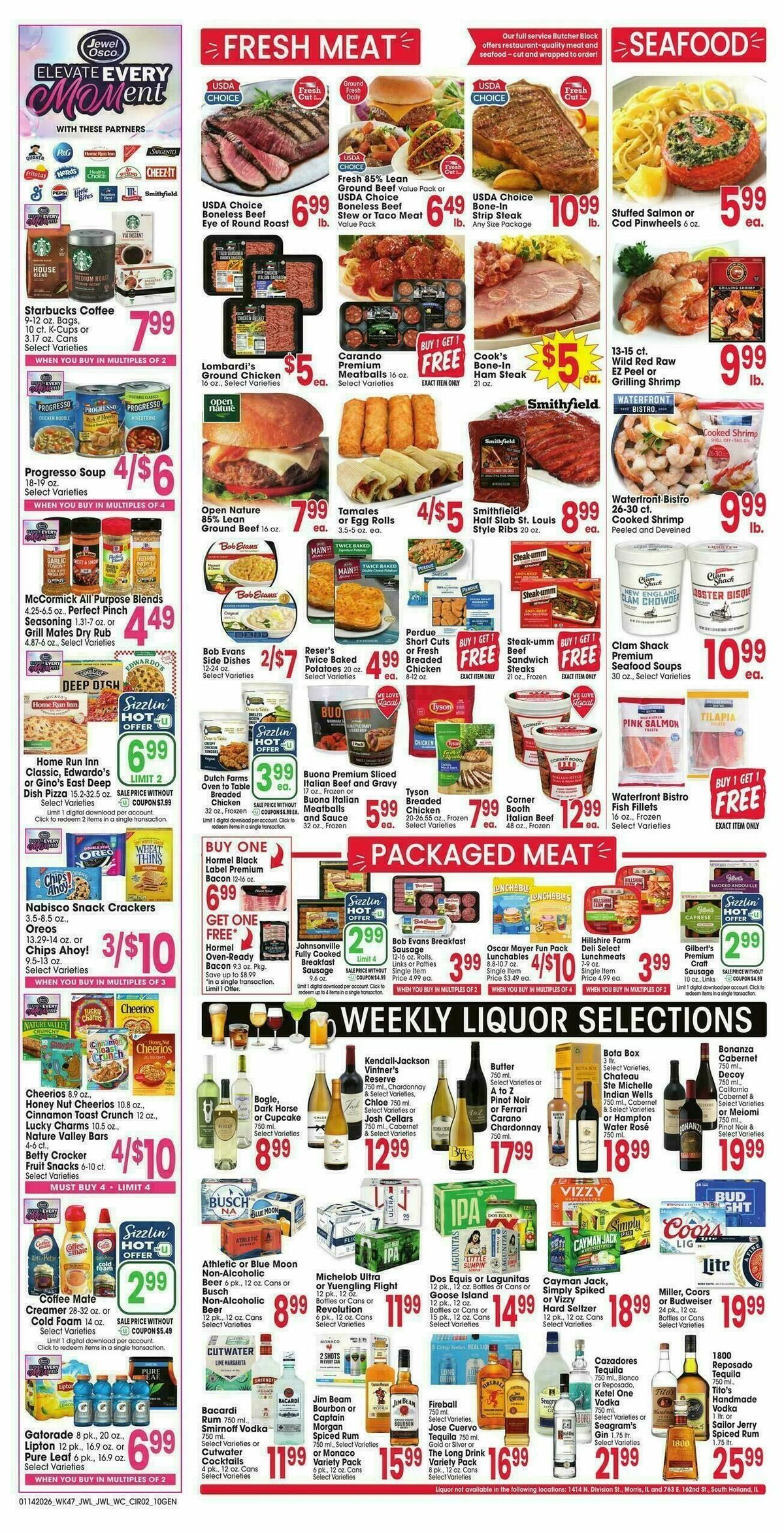 Jewel Osco Weekly Ad from January 14