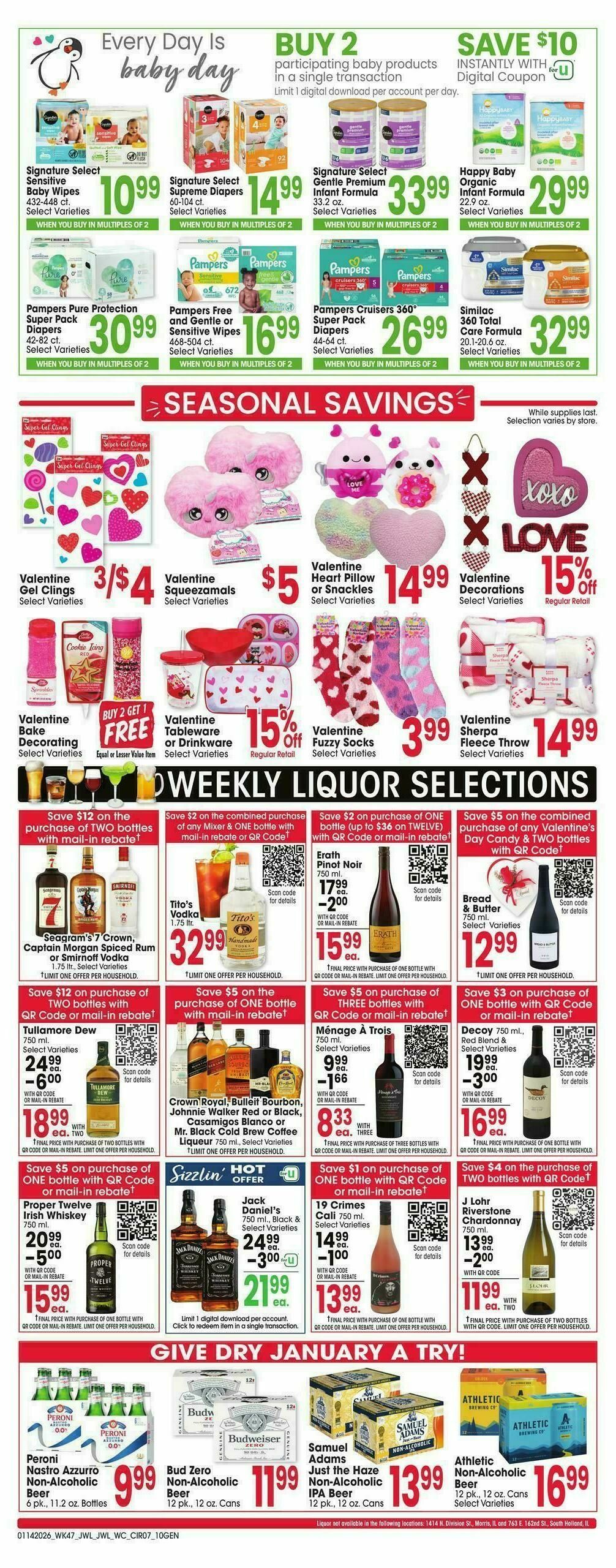 Jewel Osco Weekly Ad from January 14