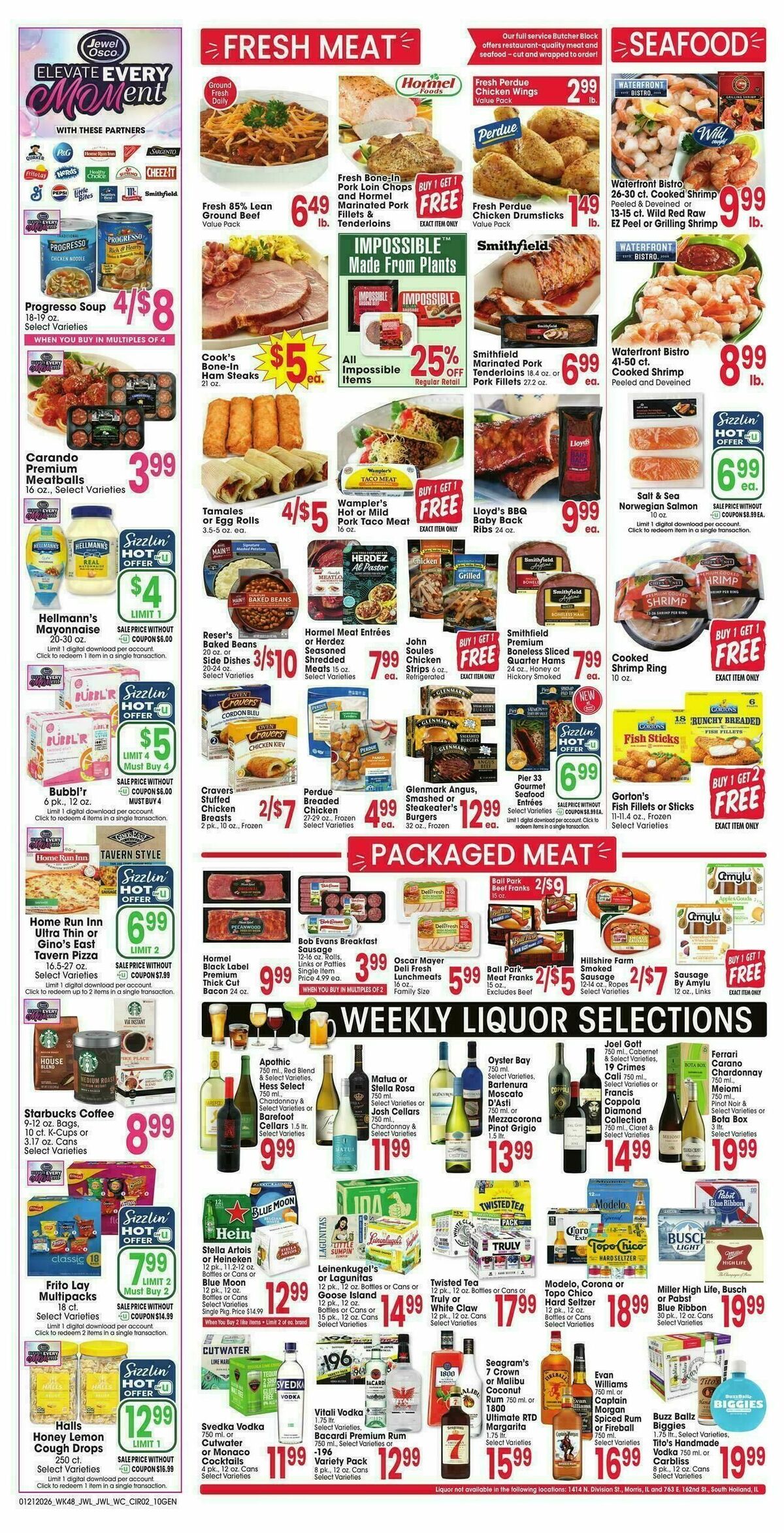 Jewel Osco Weekly Ad from January 21